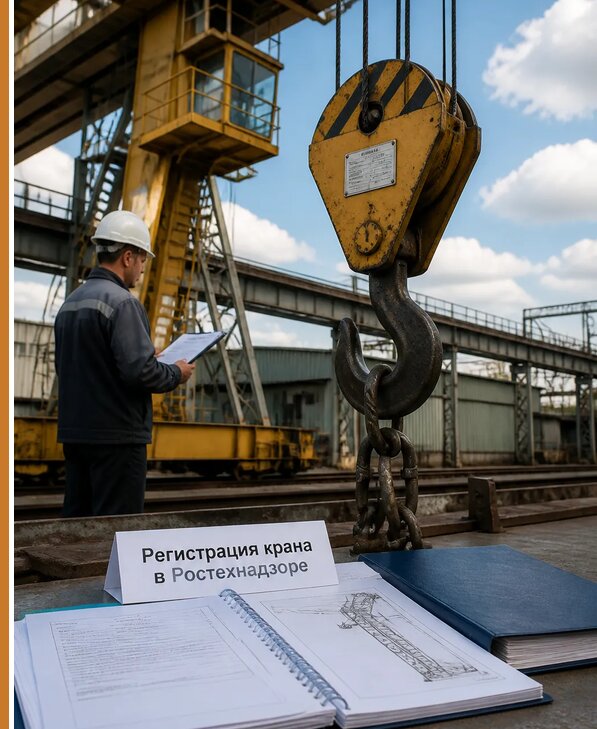 Регистрация крана в Ростехнадзоре в Твери от 16305 р. | Авеста ОТиПБ